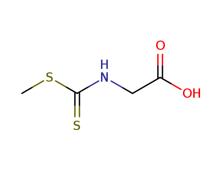 2-(methylsulfanylcarbothioylamino)acetic acid cas  40520-04-5