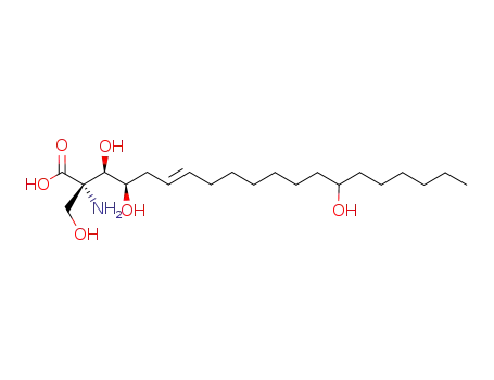 (E)-2-Amino-3,4,14-trihydroxy-2-hydroxymethyleicos-6-enoic acid