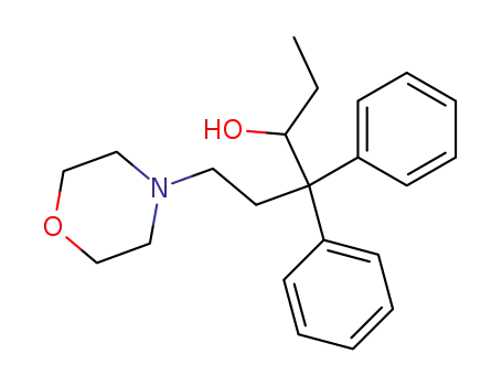 6-morpholino-4,4-diphenyl-hexan-3-ol