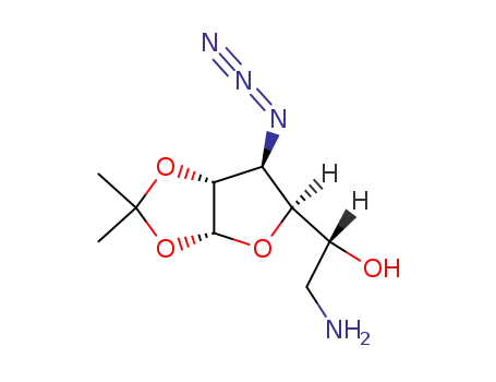 6-Amino-3-azido-3,6-didesoxy-1,2-O-isopropyliden-α-D-glucofuranose