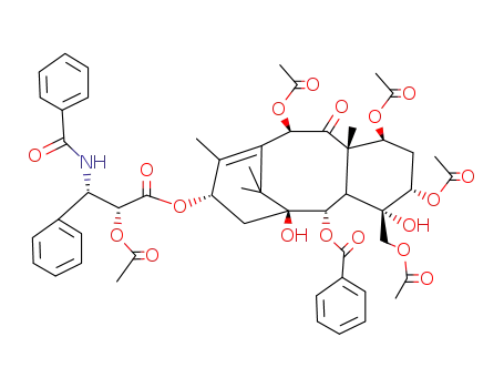 20-acetoxy-4-deacetyl-2',5,7-triacetyl-5-epi-20,O-secotaxol