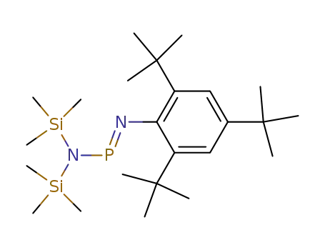 N,N-bis(trimethylsilyl)amino-N'-<2,4,6-tri(t-butyl)phenyl>iminophosphine