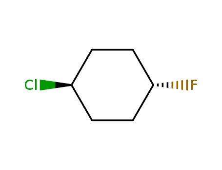 Cyclohexane, 1-chloro-4-fluoro-, trans-