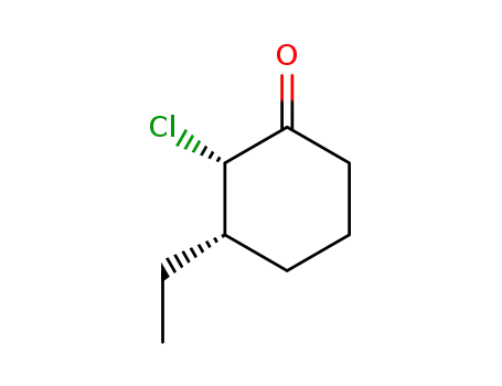 cis-2-chloro-3-ethylcyclohexanone