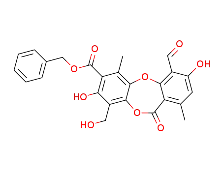 Molecular Structure of 90689-55-7 (benzyl protocetrarate)
