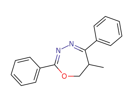 1,3,4-Oxadiazepine, 6,7-dihydro-6-methyl-2,5-diphenyl-