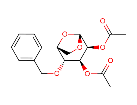Acetic acid (1R,2R,3S,4S,5R)-4-acetoxy-2-benzyloxy-6,8-dioxa-bicyclo[3.2.1]oct-3-yl ester