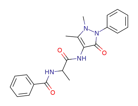 N-{1-[(1,5-dimethyl-3-oxo-2-phenyl-2,3-dihydro-1H-pyrazol-4-yl)amino]-1-oxopropan-2-yl}benzamide