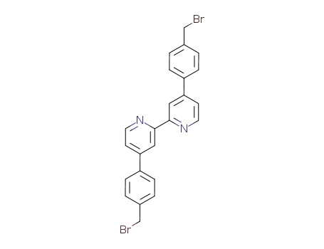 2,2'-Bipyridine, 4,4'-bis[4-(bromomethyl)phenyl]-