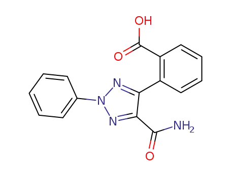 2-(5-Carbamoyl-2-phenyl-2H-[1,2,3]triazol-4-yl)-benzoic acid