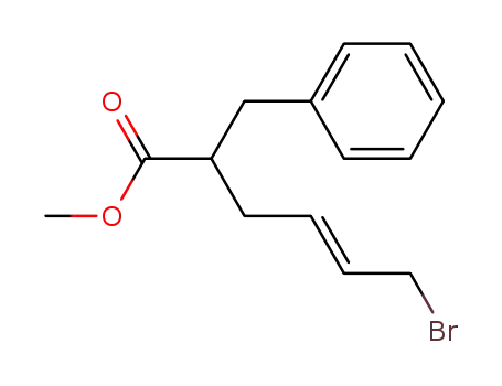 Methyl 2-benzyl-6-bromo-4-hexenoate