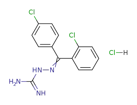 C<sub>14</sub>H<sub>12</sub>Cl<sub>2</sub>N<sub>4</sub>*ClH