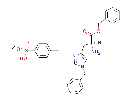 1-benzyl-L-histidine benzyl ester di-p-toluene sulfonate