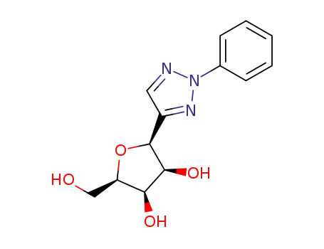 4-(β-D-lyxofuranosyl)-2-phenyl-1,2,3-osotriazole