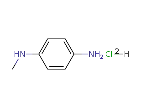 Molecular Structure of 5395-70-0 (N-METHYL-1,4-PHENYLENEDIAMINE DIHYDROCHLORIDE)
