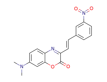 7-Dimethylamino-3-(3-nitrostyryl)-1,4-benzoxazin-2-one