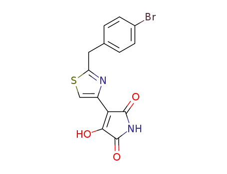 3-[2-(4-Bromo-benzyl)-thiazol-4-yl]-4-hydroxy-pyrrole-2,5-dione