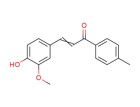 2-Propen-1-one, 3-(4-hydroxy-3-methoxyphenyl)-1-(4-methylphenyl)-