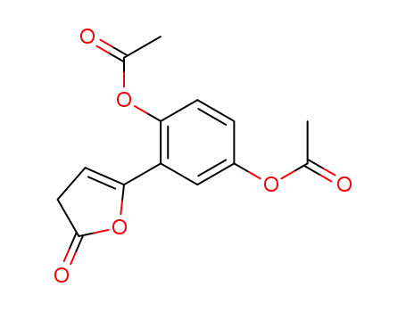 5-(2,5-diacetoxyphenyl)-2(3H)-furanone