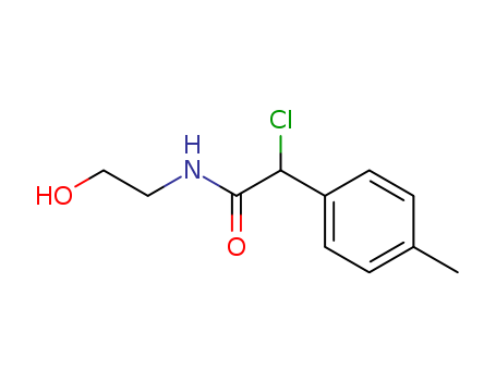 Benzeneacetamide, a-chloro-N-(2-hydroxyethyl)-4-methyl-