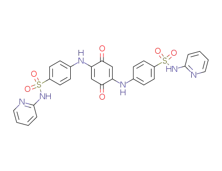 Molecular Structure of 6288-47-7 (4-[[3,6-dioxo-4-[[4-(pyridin-2-ylsulfamoyl)phenyl]amino]-1-cyclohexa-1,4-dienyl]amino]-N-pyridin-2-yl-benzenesulfonamide)