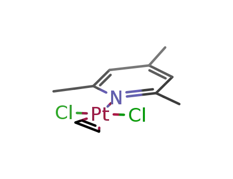 Molecular Structure of 52341-13-6 (dichloroplatinum(2+) (Z)-ethenediide - 2,4,6-trimethylpyridine (1:1:1))