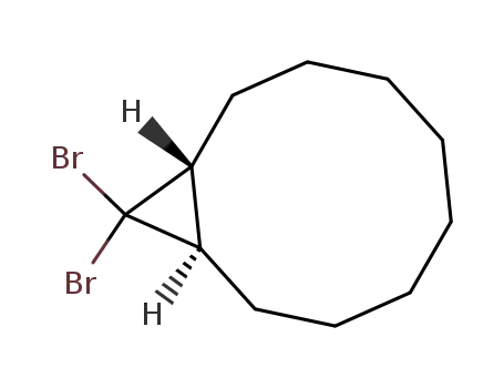 Molecular Structure of 64480-09-7 (Bicyclo[8.1.0]undecane, 11,11-dibromo-)