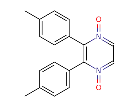 Pyrazine, 2,3-bis(4-methylphenyl)-, 1,4-dioxide