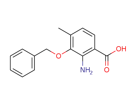 2-Amino-3-(benzyloxy)-4-methylbenzoic acid