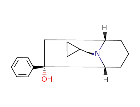 8-cyclopropylmethyl-6α-hydroxy-6β-phenyl-8-azabicyclo<3.2.1>octane