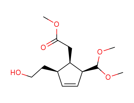 methyl 2-(dimethoxymethyl)-5-(2-hydroxy ethyl)-3-cyclopenteneacetate