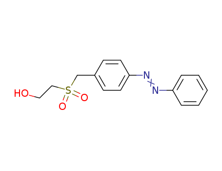 2-[(4-phenyldiazenylphenyl)methylsulfonyl]ethanol