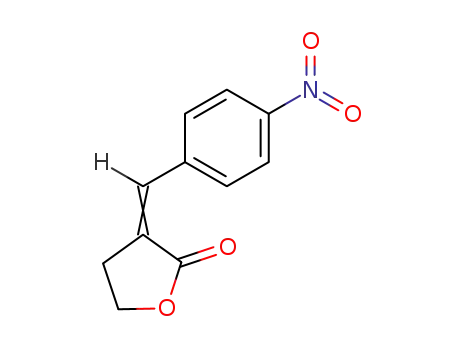 Molecular Structure of 1530-65-0 (3-(4-nitrobenzylidene)dihydrofuran-2(3H)-one)