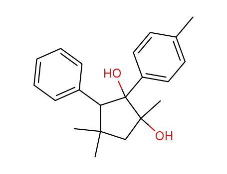 1-phenyl-2-p-tolyl-3,5,5-trimethyl-2,3-cyclopentanediol