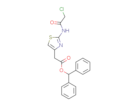 4-Thiazoleacetic acid, 2-[(chloroacetyl)amino]-, diphenylmethyl ester