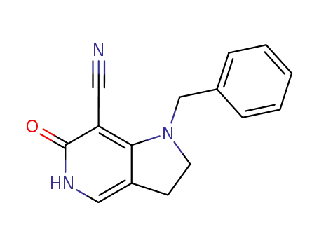 1-벤질-6-하이드록시-7-시아노-5-아자인돌린