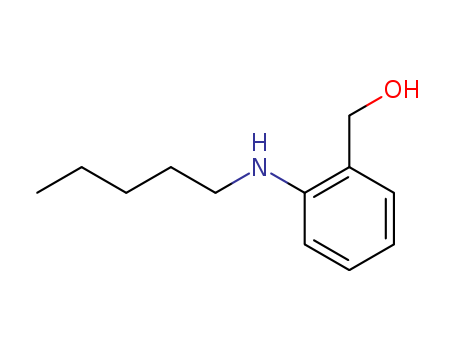Benzenemethanol, 2-(pentylamino)-