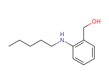 Benzenemethanol, 2-(pentylamino)-