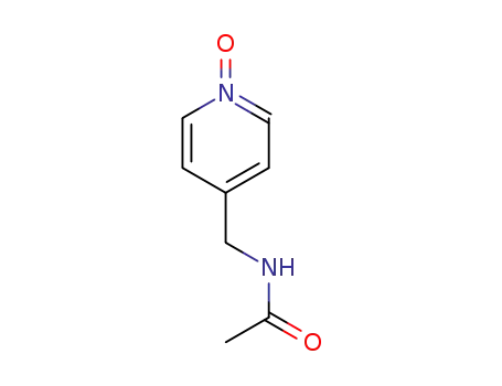 Molecular Structure of 80818-96-8 (Acetamide, N-[(1-oxido-4-pyridinyl)methyl]-)