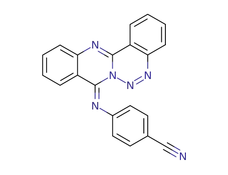 Benzonitrile,
4-(8H-quinazolino[3,2-c][1,2,3]benzotriazin-8-ylideneamino)-