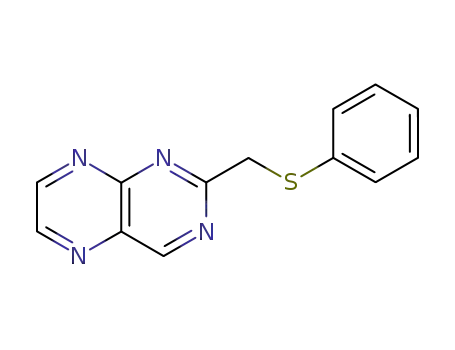 Pteridine, 2-[(phenylthio)methyl]-