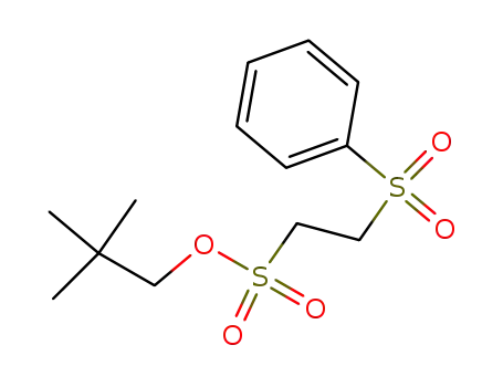 neopentyl 2-(phenylsulfonyl)ethanesulfonate
