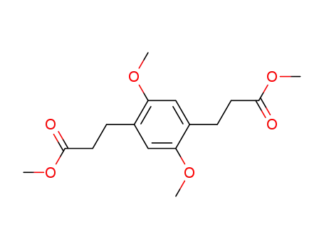 2,5-dimethoxy-1,4-bis(2-methoxycarbonylethyl)benzene