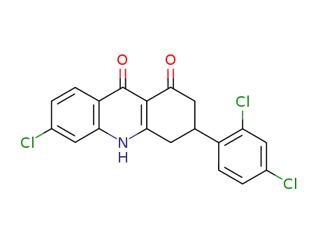 6-Chloro-3-(2,4-dichlorophenyl)-3,4-dihydro-1,9(2H,10H)-acridinedione