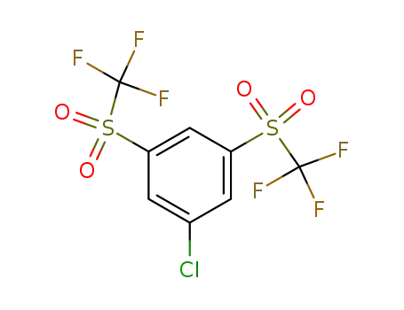 3,5-bis(trifluoromethylsulfonyl)-1-chlorobenzene