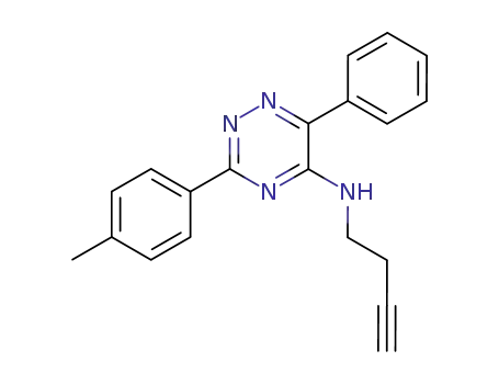 5-(3-butynylamino)-6-phenyl-3-p-tolyl-1,2,4-triazine