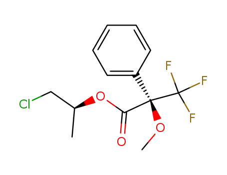 (R)-3,3,3-Trifluoro-2-methoxy-2-phenyl-propionic acid (S)-2-chloro-1-methyl-ethyl ester