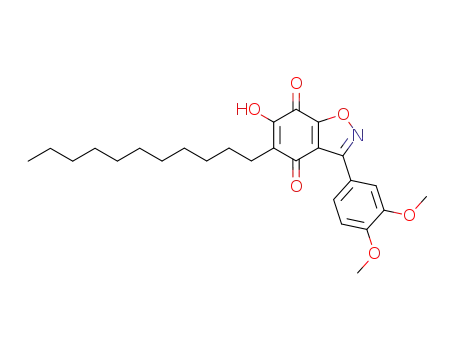 3-(3,4-Dimethoxy-phenyl)-6-hydroxy-5-undecyl-benzo[d]isoxazole-4,7-dione