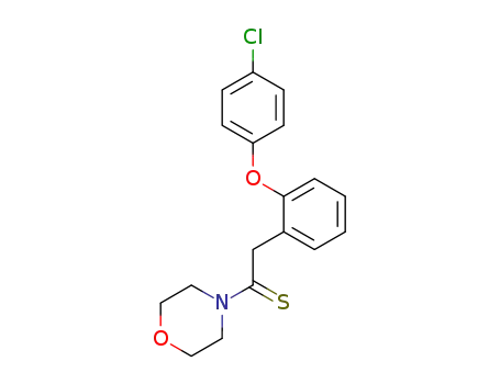 2-[2-(4-Chloro-phenoxy)-phenyl]-1-morpholin-4-yl-ethanethione