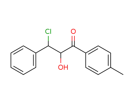 3-Chloro-2-hydroxy-3-phenyl-1-p-tolyl-propan-1-one